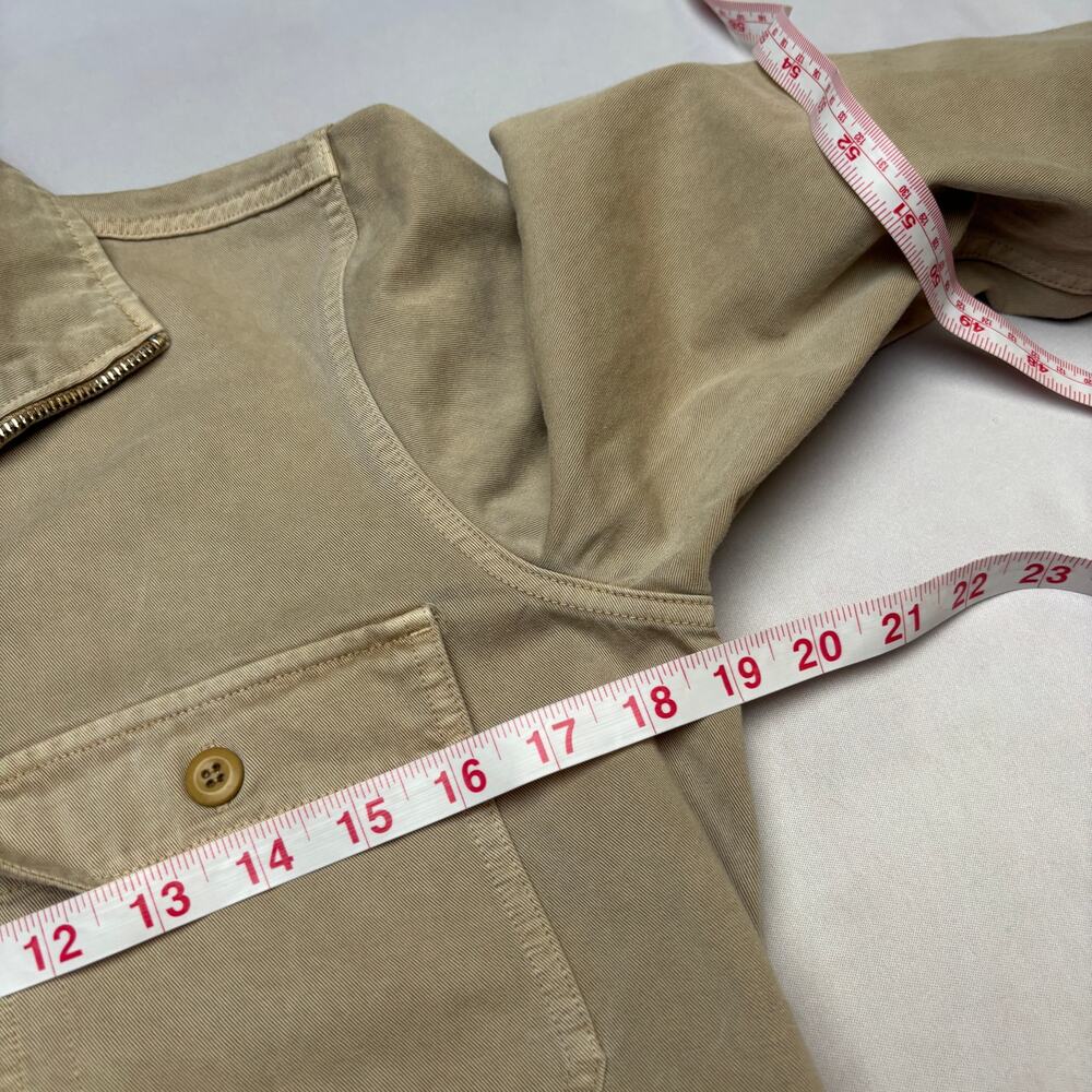 Outerknown Station Zip Up Jumpsuit Coveralls Womens 19x29.5x17 Utility - Picture 5 of 9
